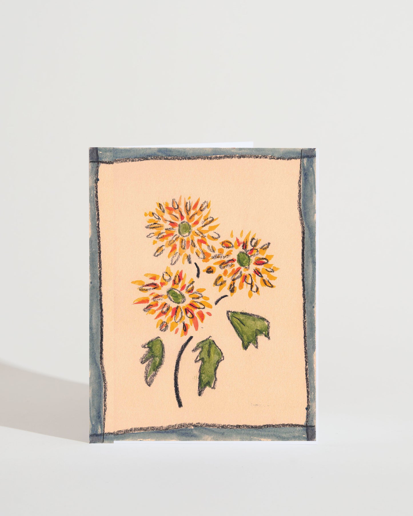 Floral Frame Greeting cards