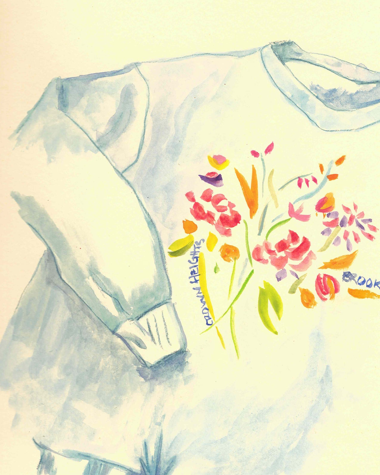 CHBK Bouquet Crewneck