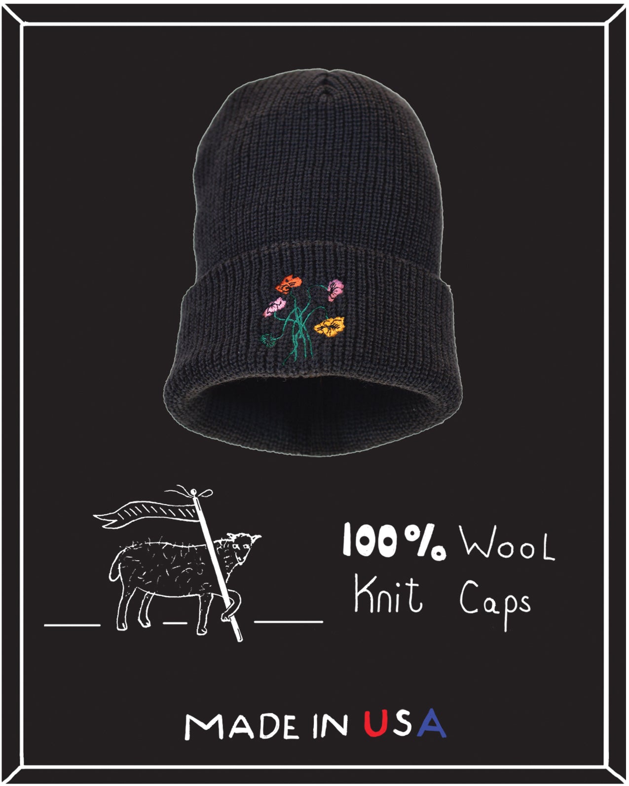 CHBK Merino Wool Knit Cap