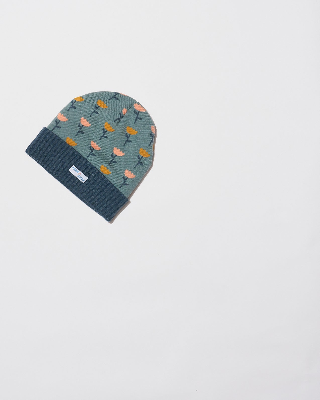 Jacquard Single Stem Knit Cap