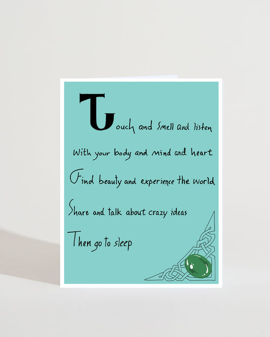 Inspired Quote Series Greeting cards