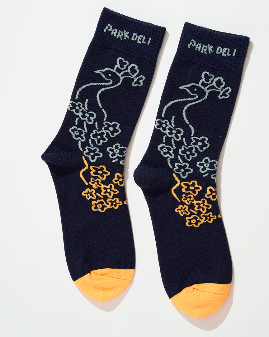 Peacock Socks