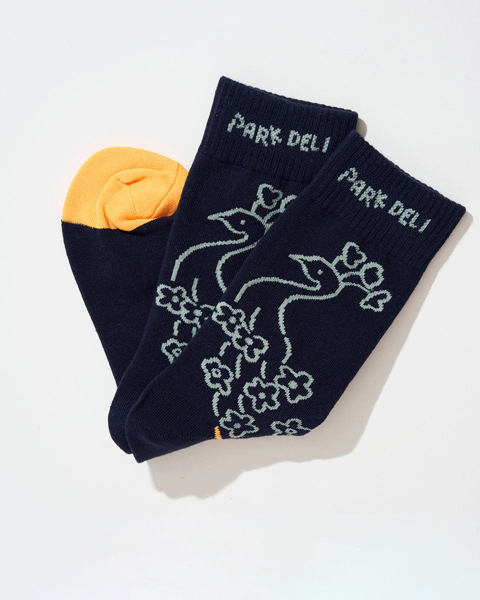 Peacock Socks