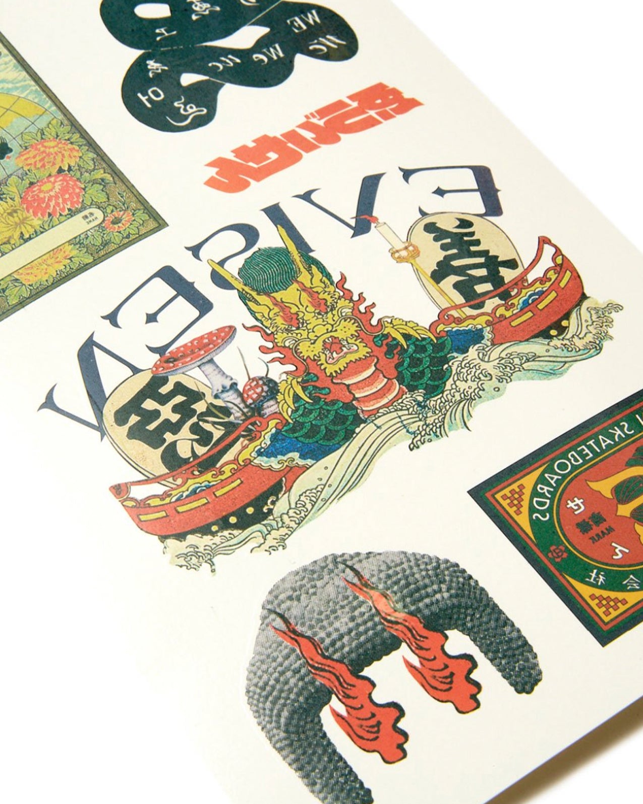 Evisen Tattoo Sticker