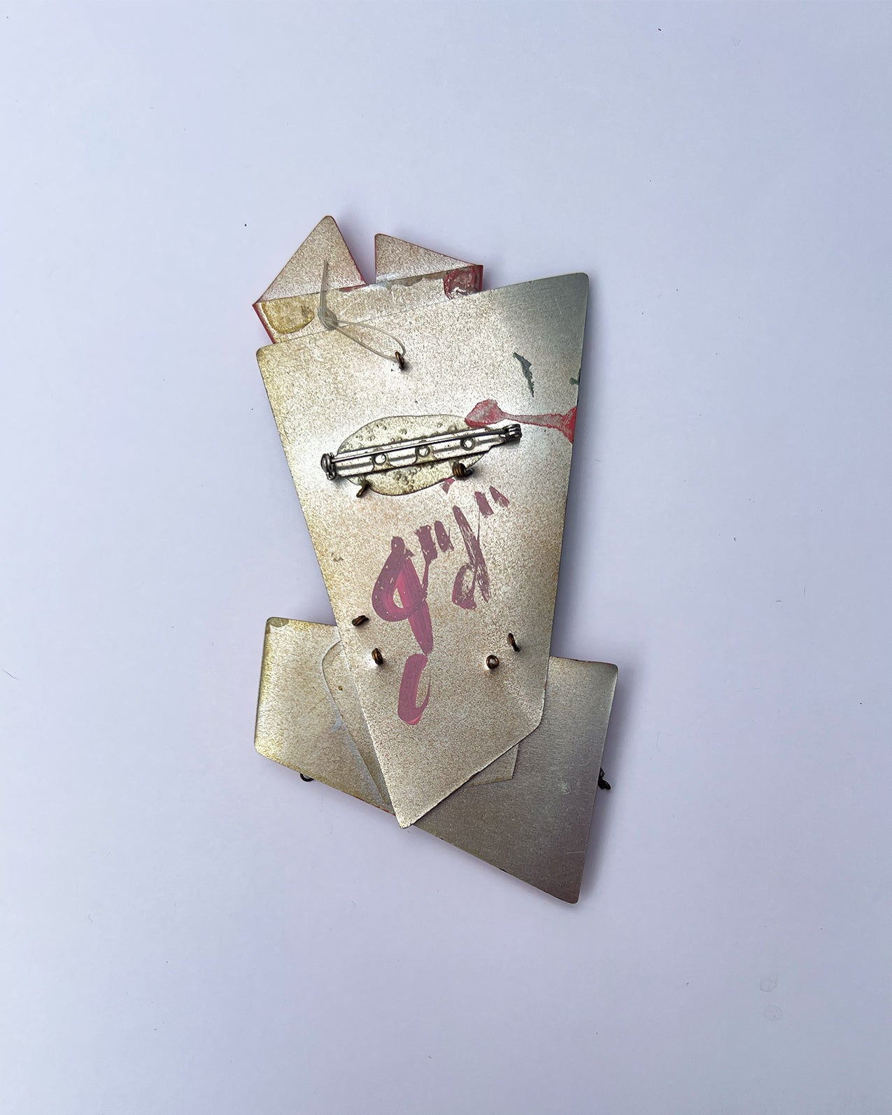 1970s Art Deco Pin Wallhanger