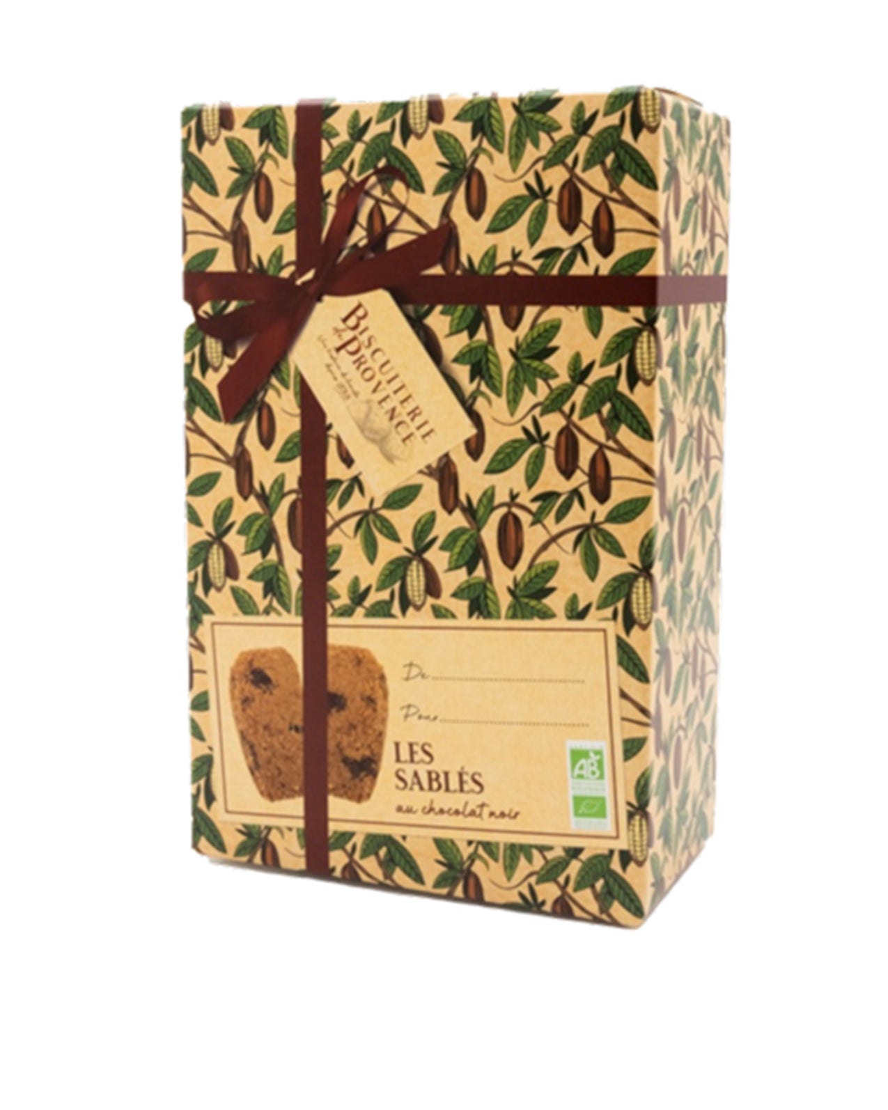 Biscuiterie de Provence Dark Chocolate Organic Shortbreads
