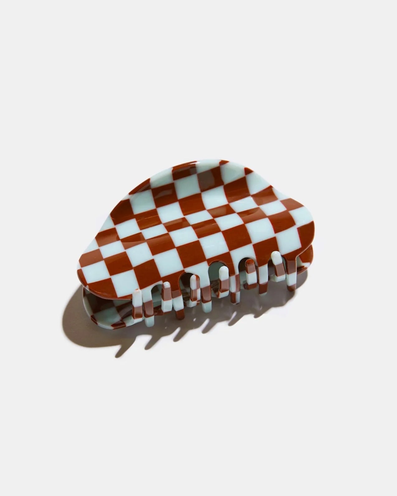 Chunks Checkered Claw Hair Clip