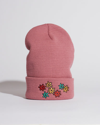 Park Deli Floral Knit Cap