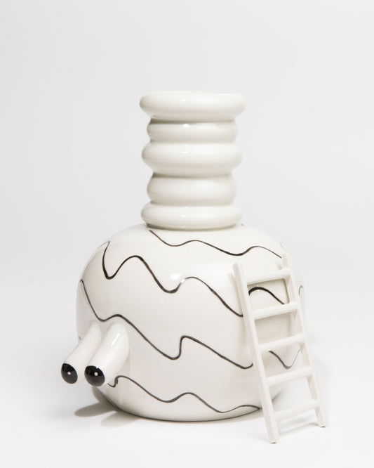 Mike Perry 'No Room for Flowers' Case Studyo Vase