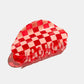 Chunks Checkered Claw Hair Clip