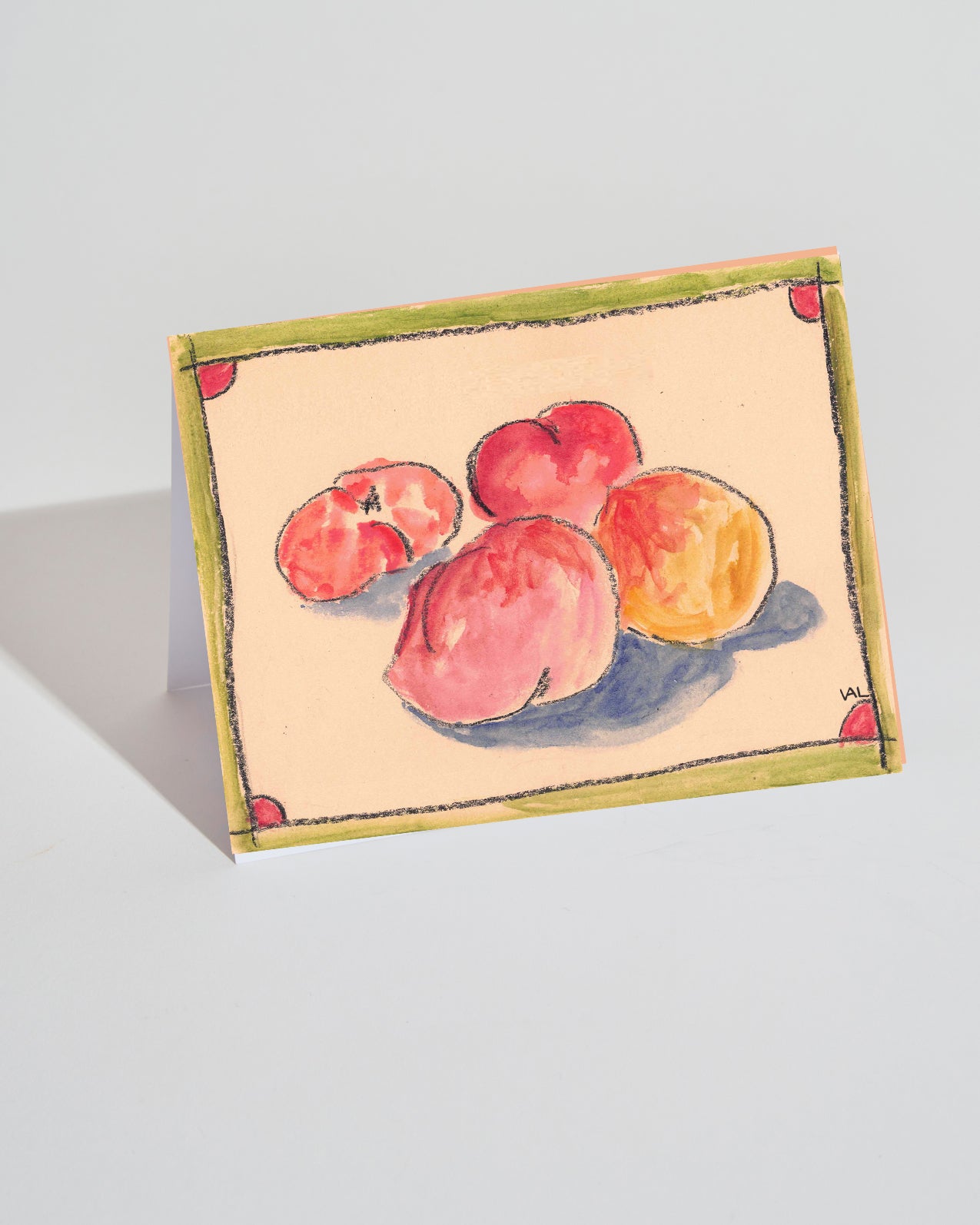 Peaches Greeting Card