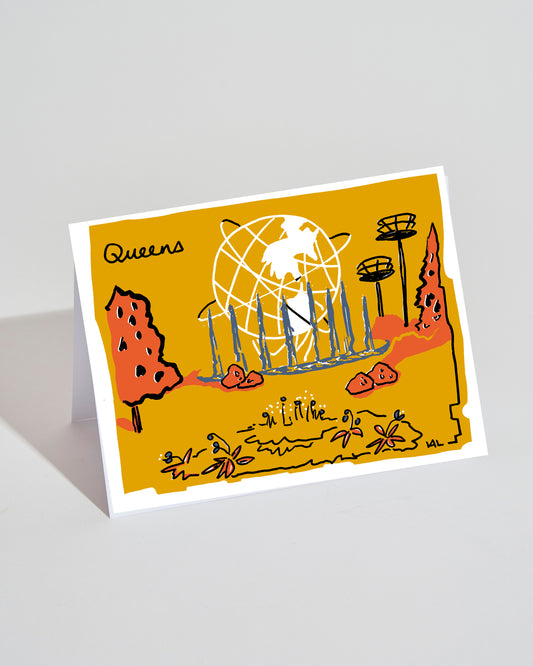 Queens Greeting Card