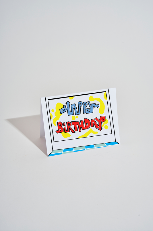Gallery Birthday Greeting card
