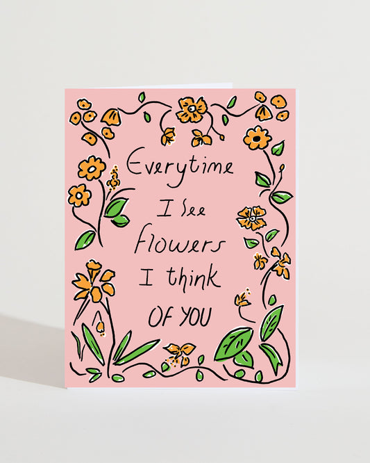 Everytime Greeting card