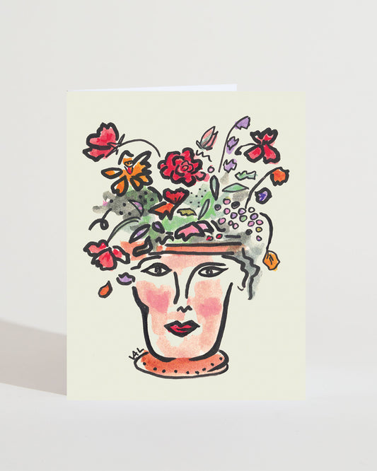 Medusa Greeting Card