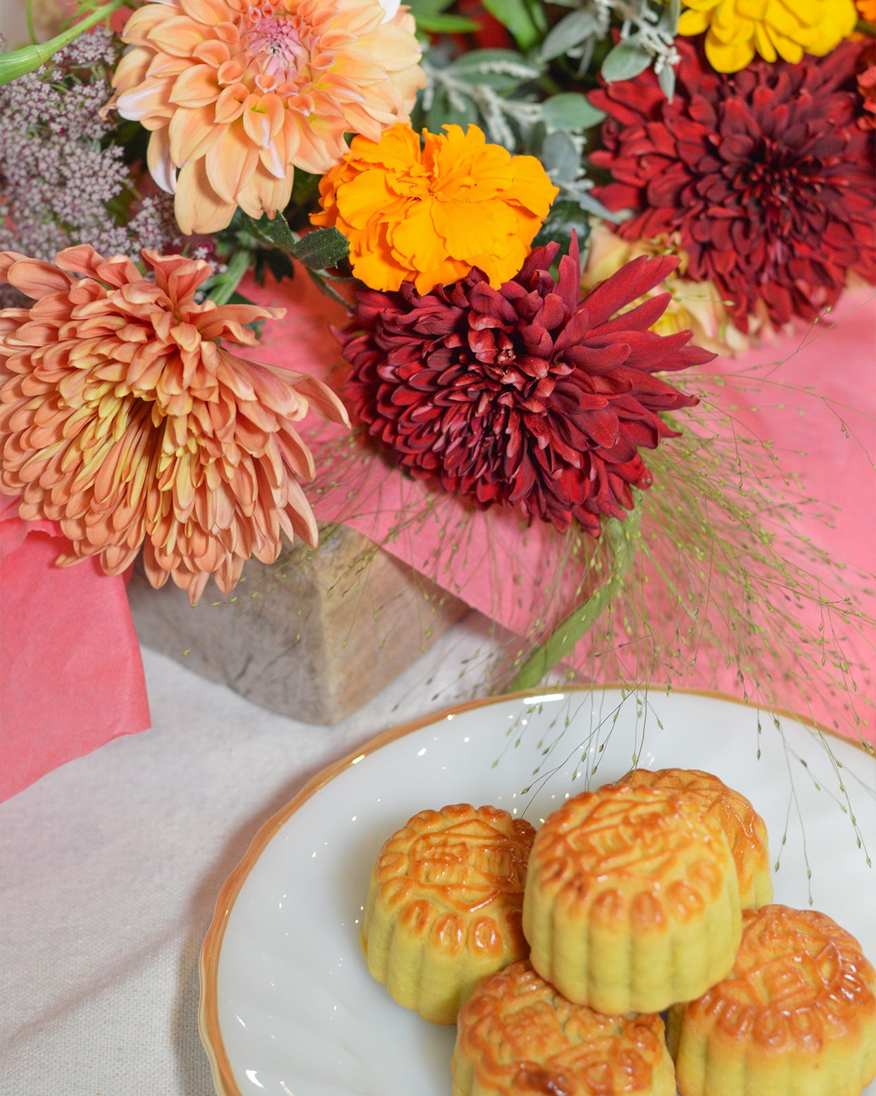 Autumn Moon Festival Bouquet 10/3-5 only