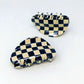 Chunks Checkered Claw Hair Clip